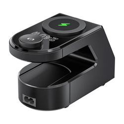 Budzik z ładowarką Blitzwolf BW-FW10 2xUSB-A, 4xUSB-C, 240W