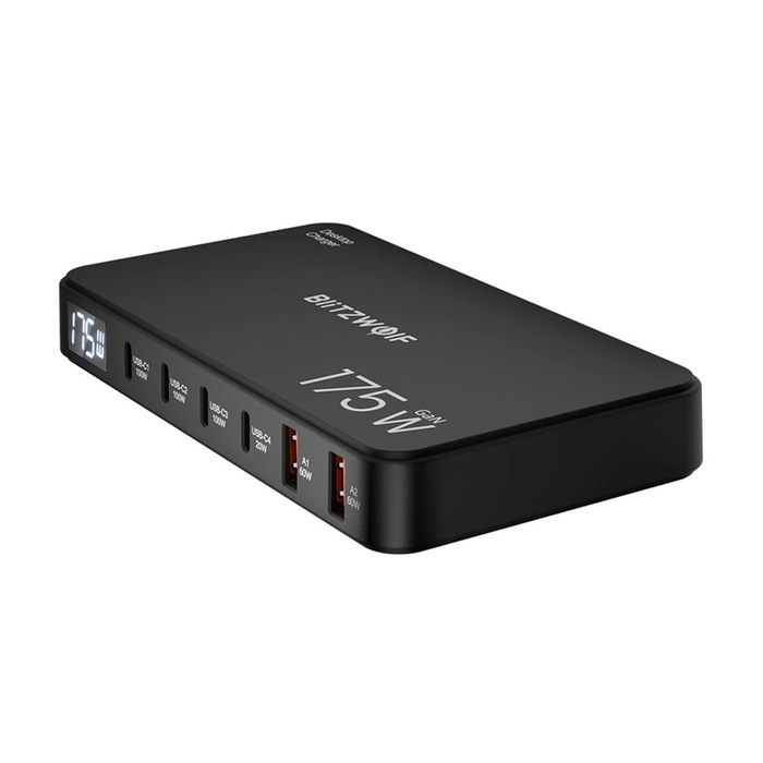 Blitzwolf BW-S30 6-in-1 Charging Station 4xUSB-C + 2xUSB 175W