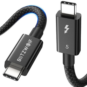 Kabel USB-C auf USB-C BlitzWolf BW-HDC8 240W, 0,.5m (schwarz)