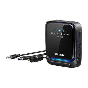 Transmiter / Odbiornik Bluetooth 5.2 BlitzMax BT06, aptX